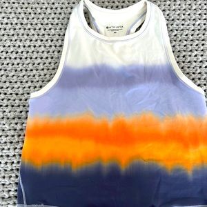 Athleta Cropped Fitness top size xs